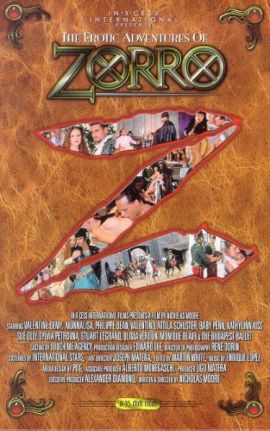 Zorro / Зорро (1996) erotik film izle